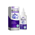 Oral-B intelligence smile mineral recovery whitening toothpaste in white bottle with purple accents and dropper cap plus box