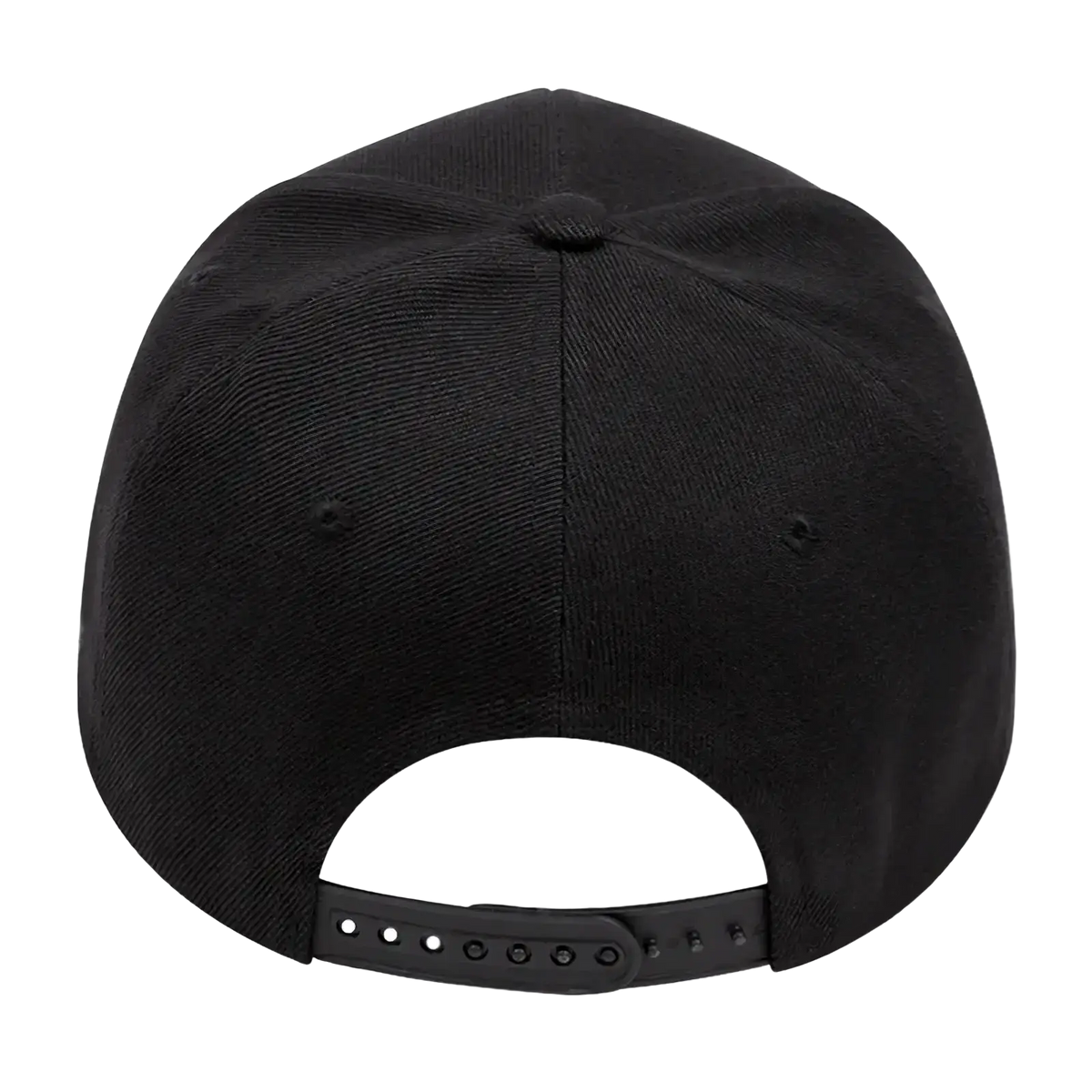 Black ny embroidered snapback hip hop hat with textured fabric crown and adjustable strap for hip hop style
