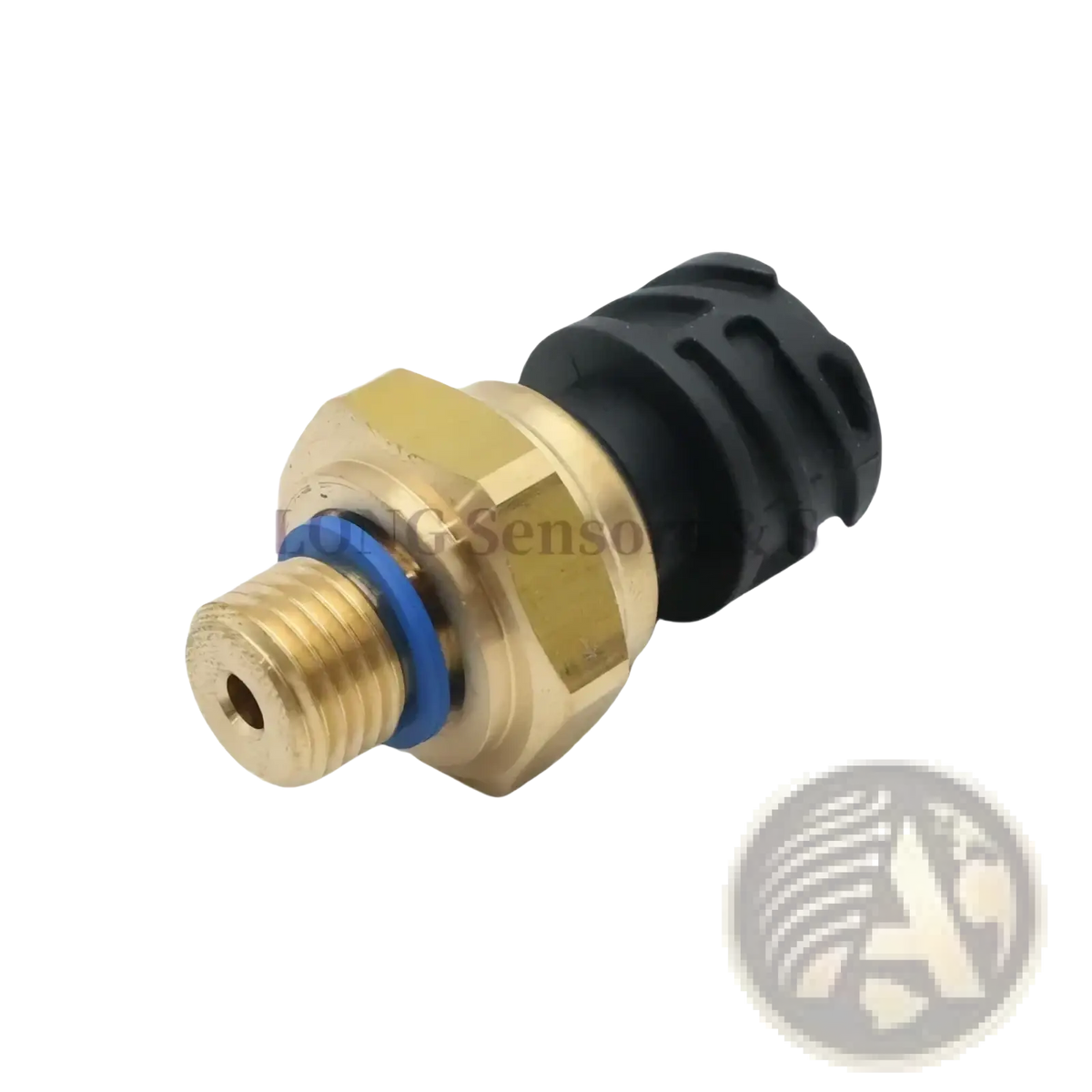 Oil pressure sensor for Daf Cf Xf 2126981 featuring brass and black plastic body with blue o-ring by Fierylong