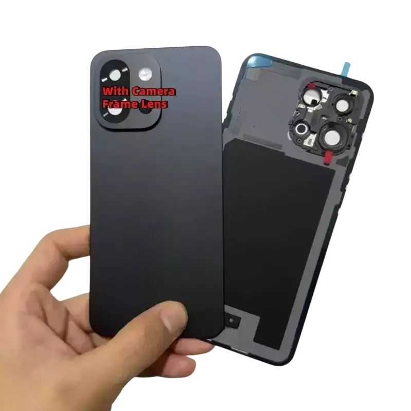 Black iphone 12 pro camera module with lens assembly shown on back side for oneplus 13 replacement cover housing