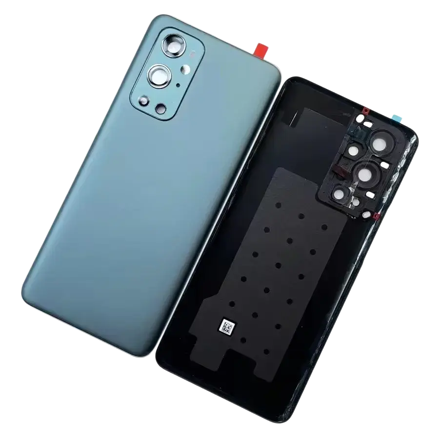 Oneplus 9 pro replacement back cover glass panel in matte teal and black with camera module for protection time via china post