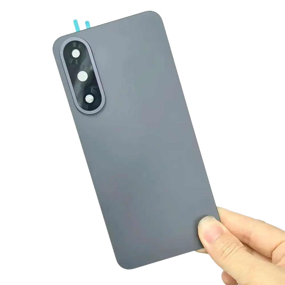 Gray matte glass back cover for oneplus nord with vertical triple camera lens hot replacement rear panel