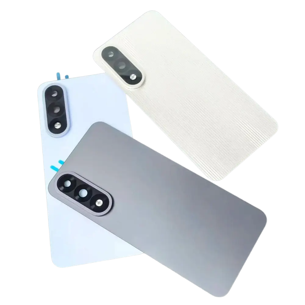 Three oneplus nord back cover replacements in matte gray and white with camera lens for hot replacement rear use