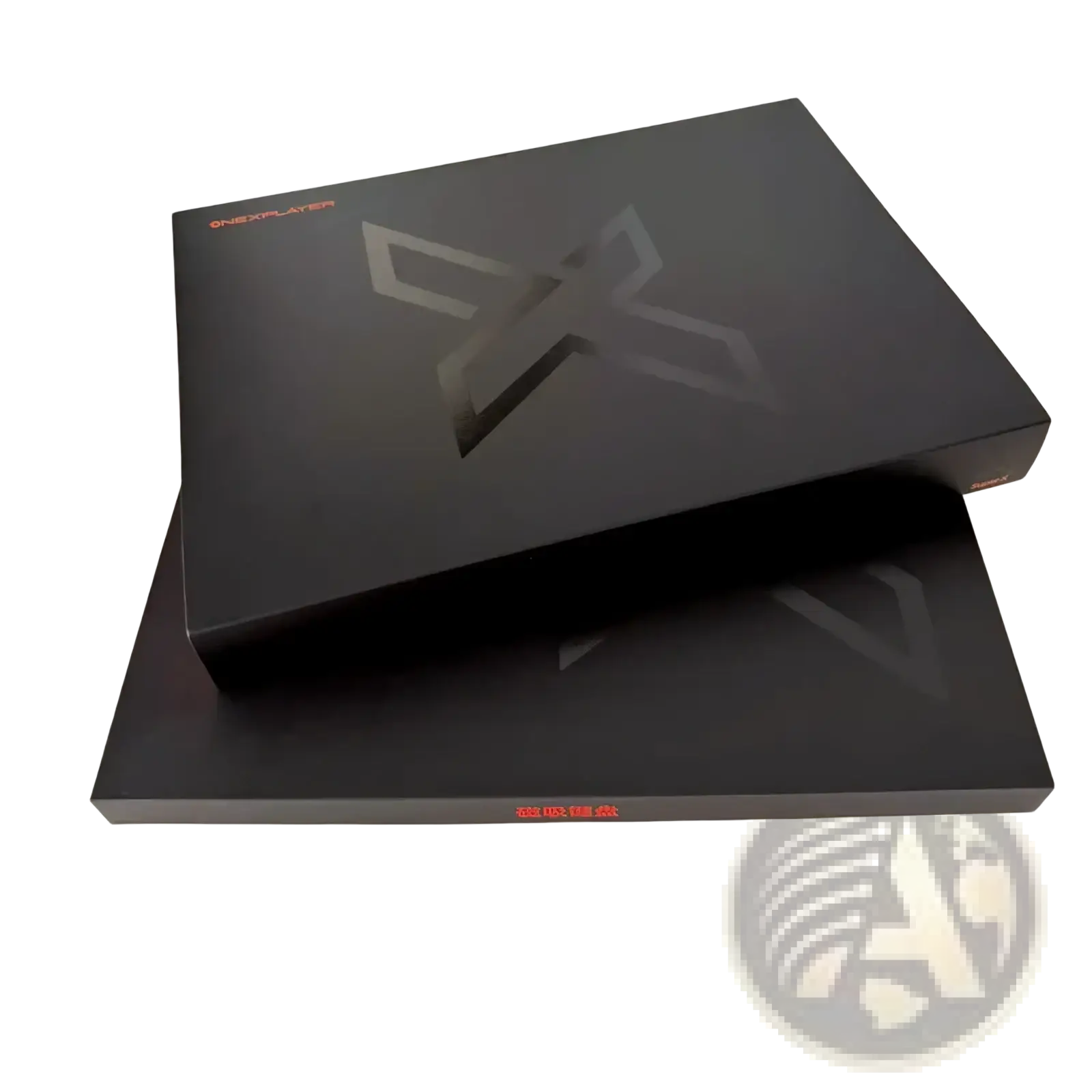 Black onexplayer super x accessories and storage kit box with matte finish and subtle embossed logo