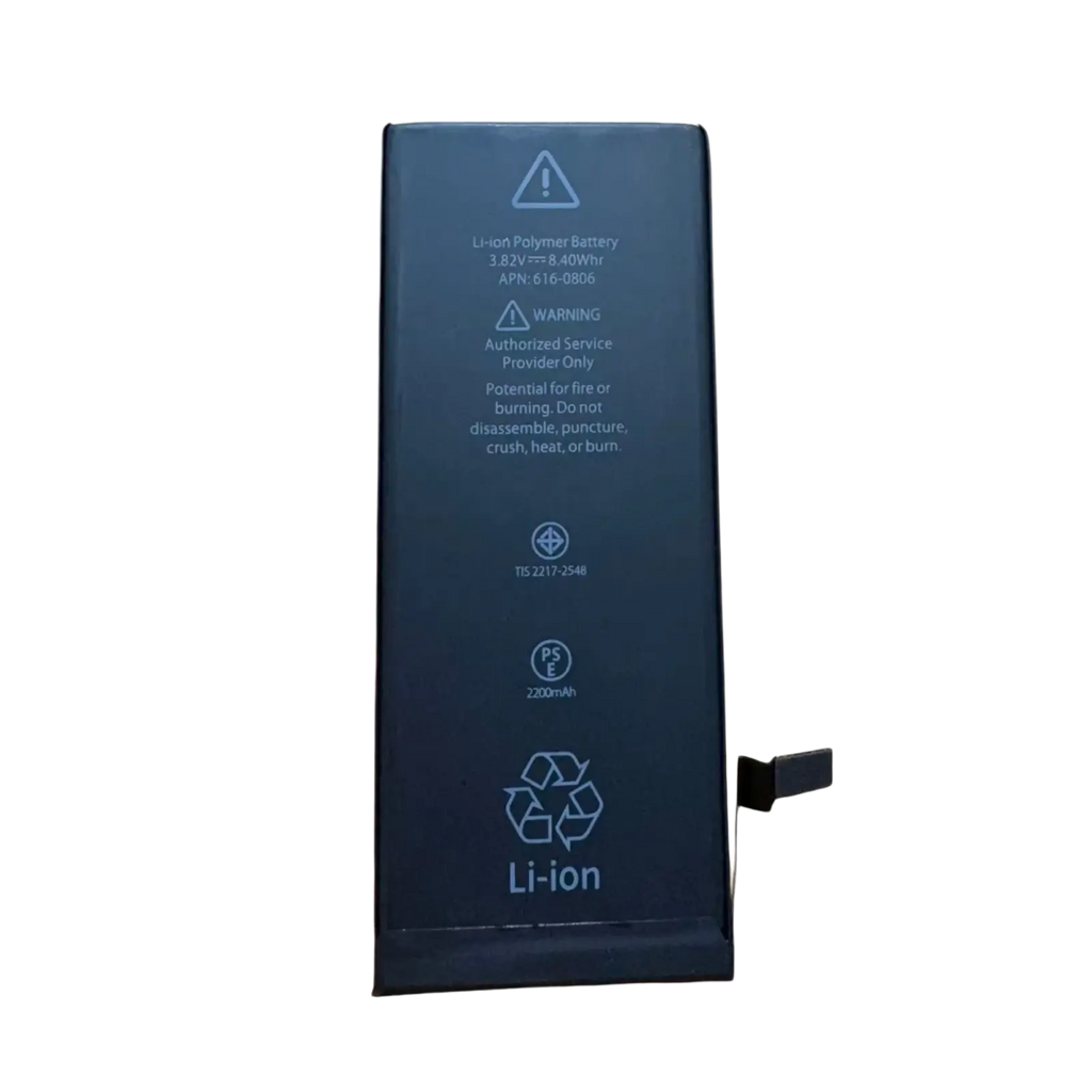 Dark blue rectangular lithium-ion polymer phone battery with 1430mAh capacity for iphone 4s long time use