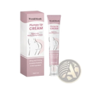 Pink and white plumpy up buttock cream firming and lifting 30g tube from West&Month with a sleek design and clear cap