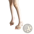 Beige pointed toe fuzzy mule heels with slender wooden heel and soft textured material for stylish wear