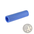 Blue foam tube pool noodle connector made of durable material for training aids and swimming exercises