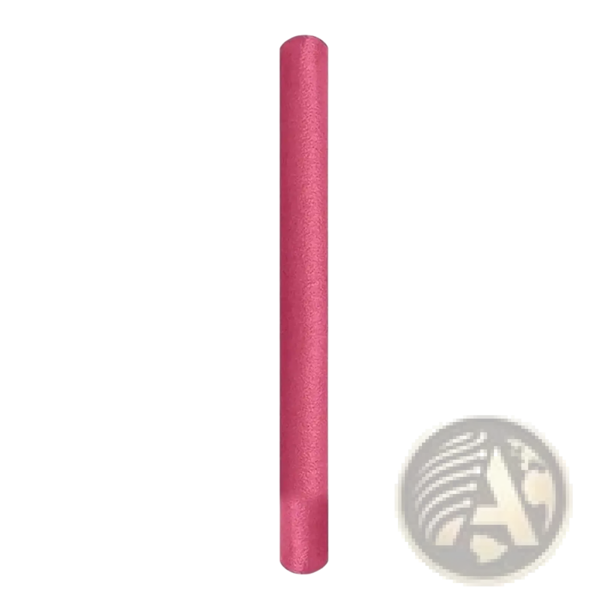 A vibrant pink textured foam pool noodle buoyancy stick designed as a floating aid for swimming pools