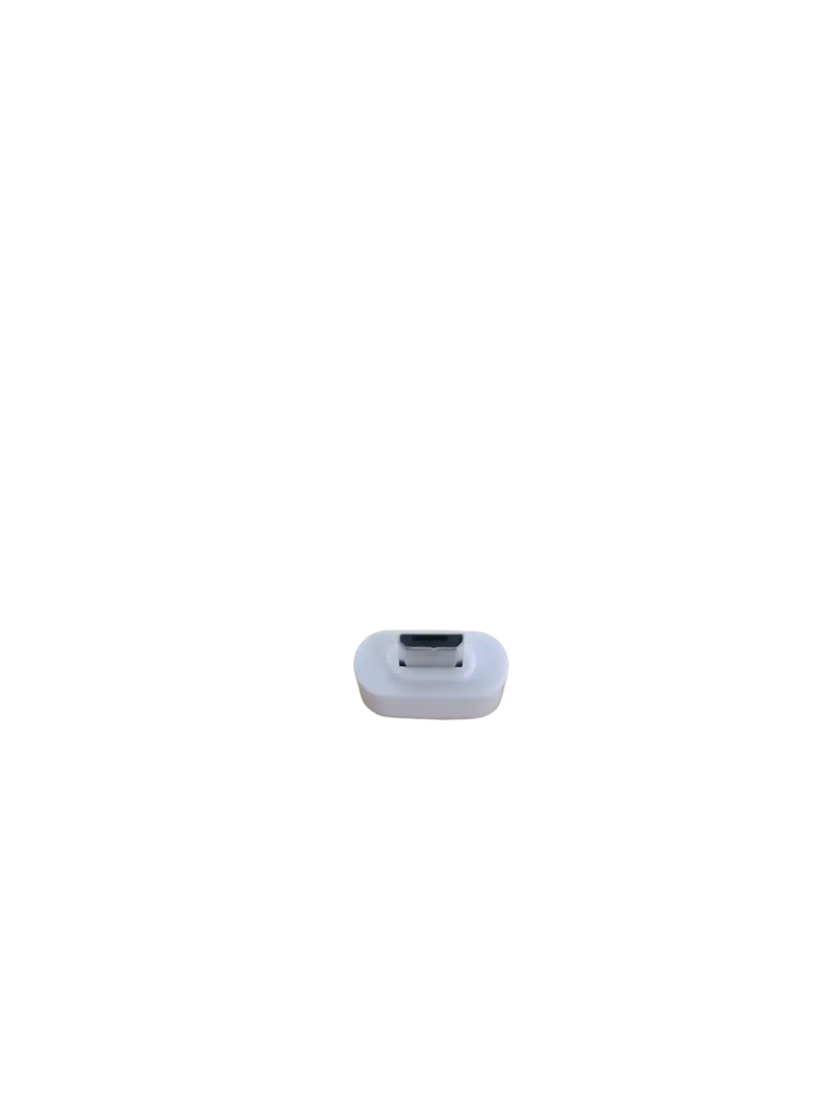 White usb-c to micro-usb adapter with sleek compact design for power bank 50000mah fast charging portable power bank
