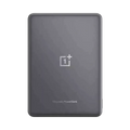 Dark gray rectangular magnetic power bank with matte finish and oneplus logo for oneplus phone large capacity 5000mah