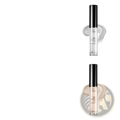 Clear glass tube with black cap containing skin-toned translucent liquid foundation from Pudaier Hd eyeshadow base eye primer