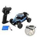 Blue and black Rc drift car Mad Phantom off-road buggy 2.4g with remote control and durable body design