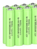 Bright green pkcell 18300mah 12v cylindrical rechargeable nimh batteries for high capacity power use