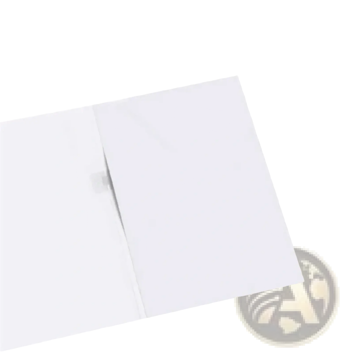 White rectangular voice recorder with minimalist design for recordable voice greeting card wedding diy audio card use