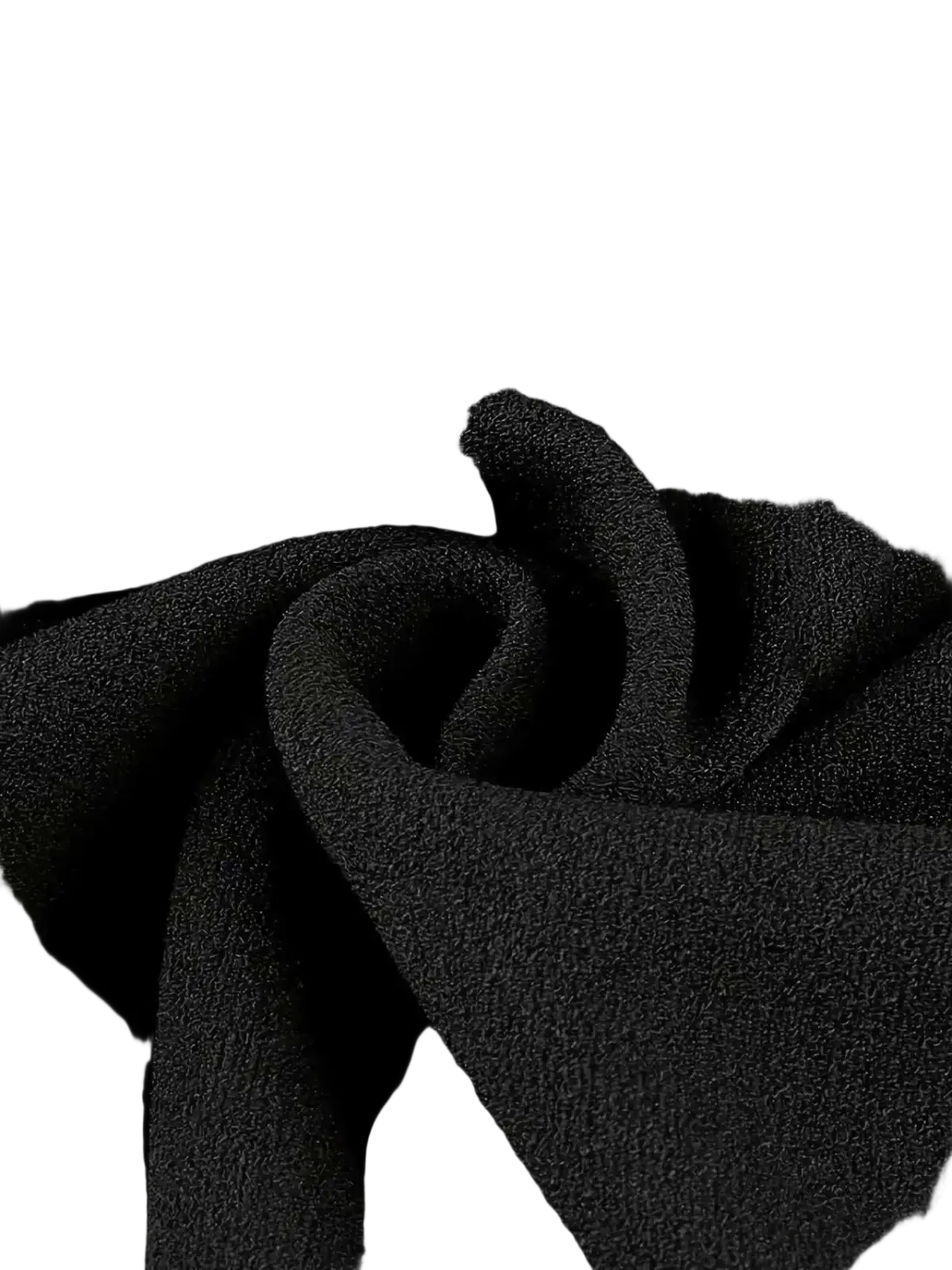 Black textured fabric with a soft fuzzy surface for a red suit dress set sleeveless pencil midi jacket material detail