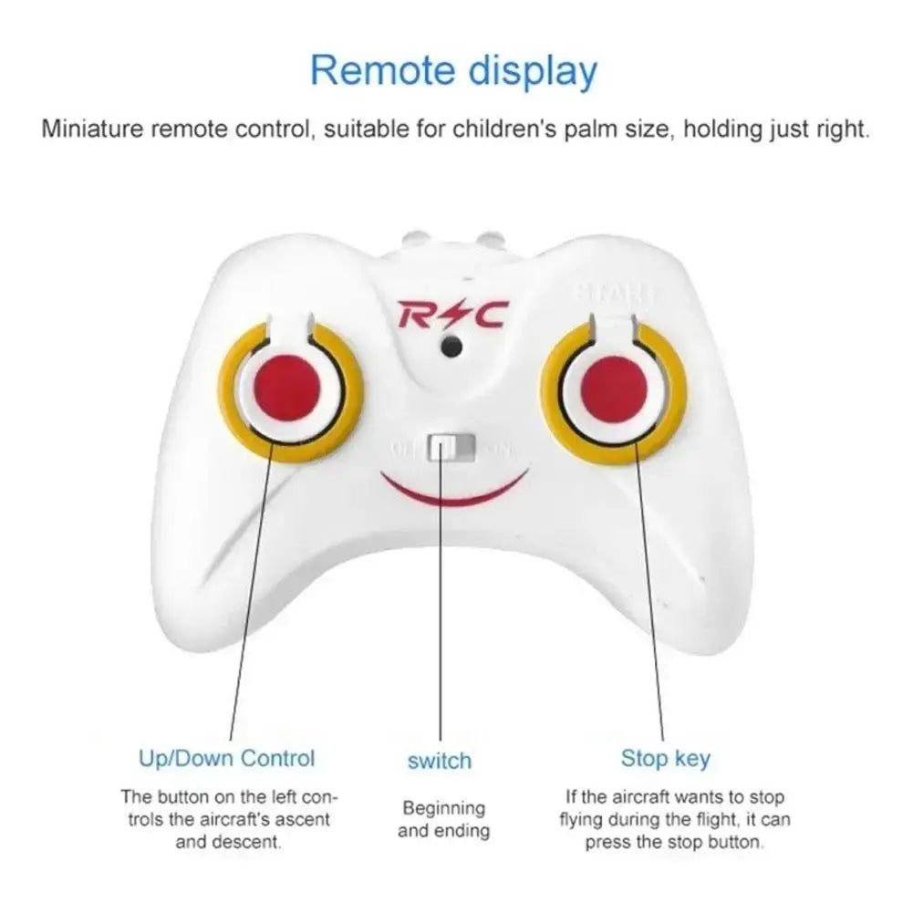 White rrc brand miniature remote control with red and yellow joysticks for remote control flying helicopter toy usb rechargeable