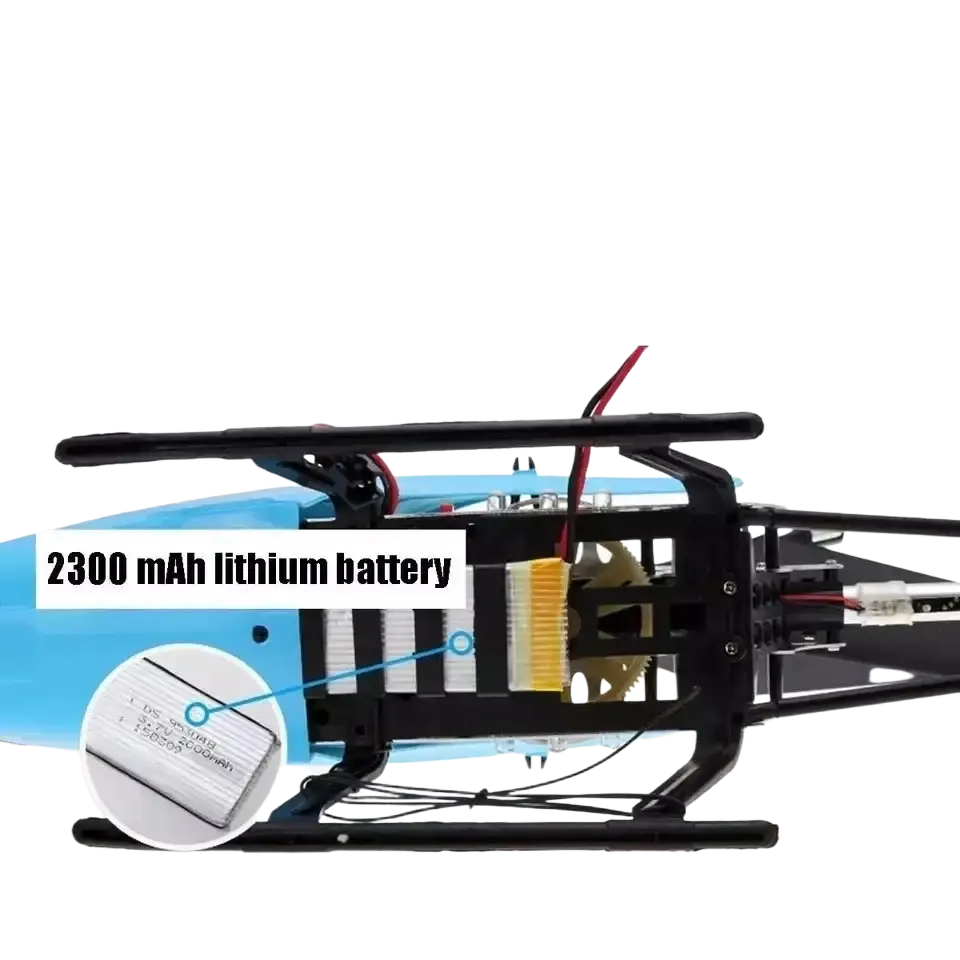2300 mah silver lithium battery for remote control helicopter with durable casing optimized for charging time and flight time