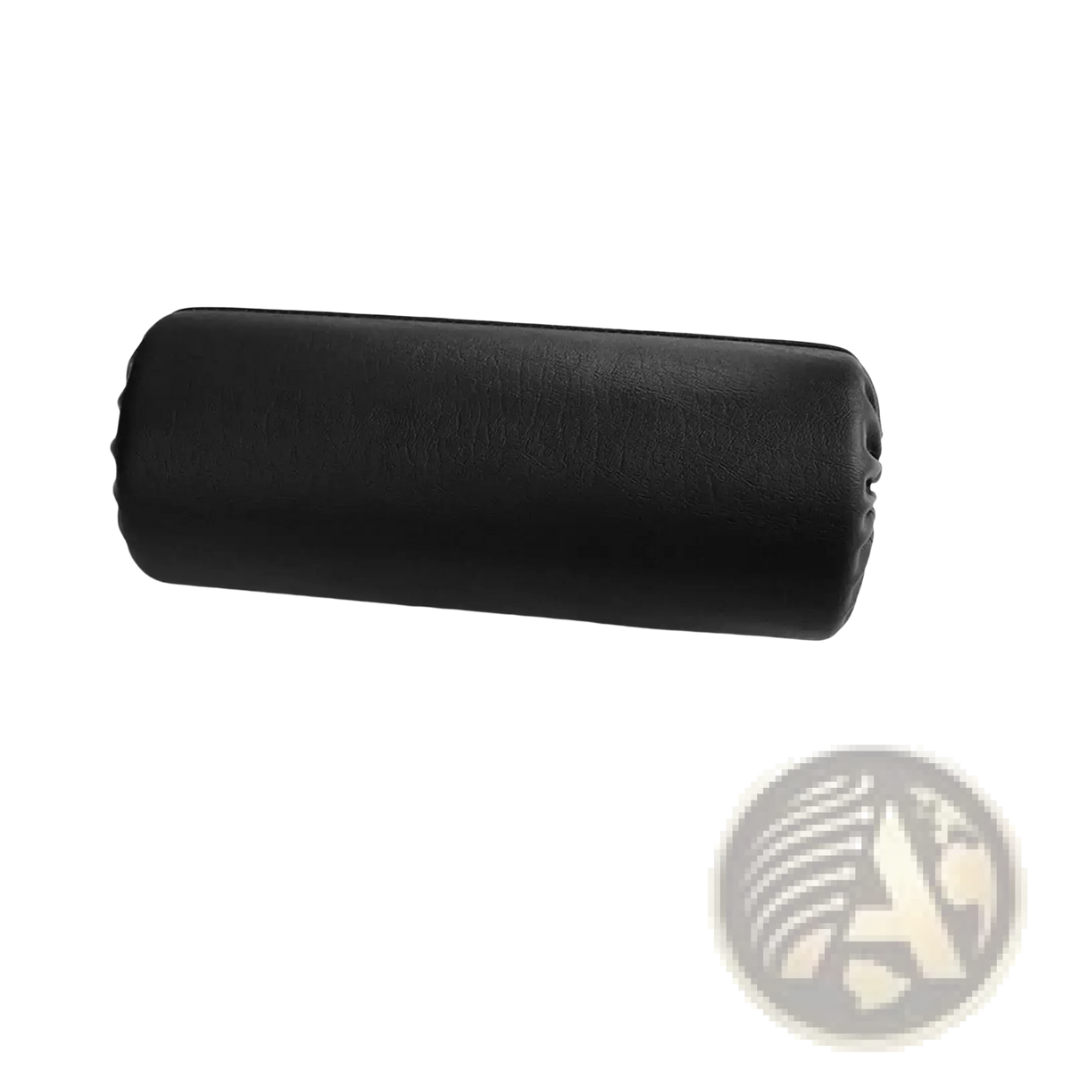 Black cylindrical replacement foam exercise machine roller pad measuring 200mm by 120mm for fitness equipment