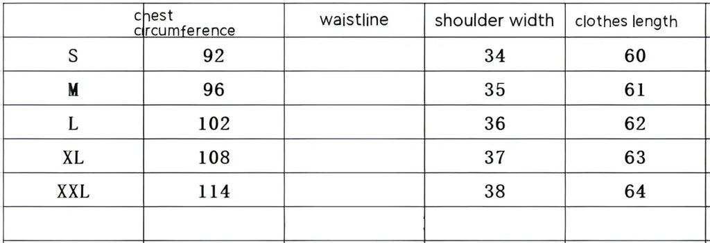 Size chart displaying chest, waist, shoulder, and length measurements in centimeters for retro ruffled bowknot blouse sizes s to xxl
