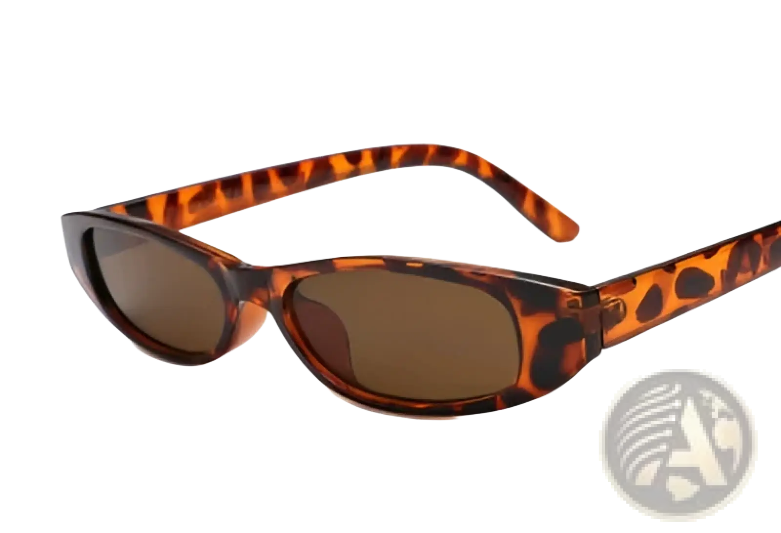Retro small frame cat eye sunglasses in tortoiseshell acetate with brown uv400 lenses for fashion use