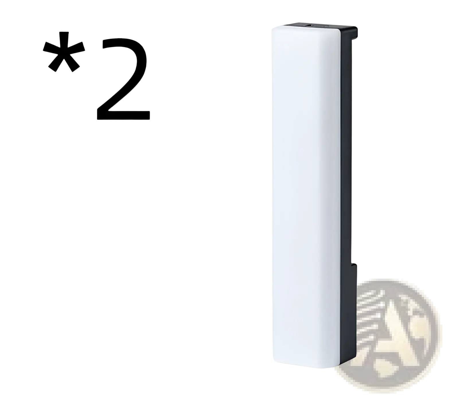 Rgb rhythm light bar voice activated gaming lamp in white and black with a sleek rectangular wall-mounted design