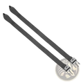 Black fabric straps with silver metal buckles model xm037 for rhinowalk motorcycle strap mt series bags