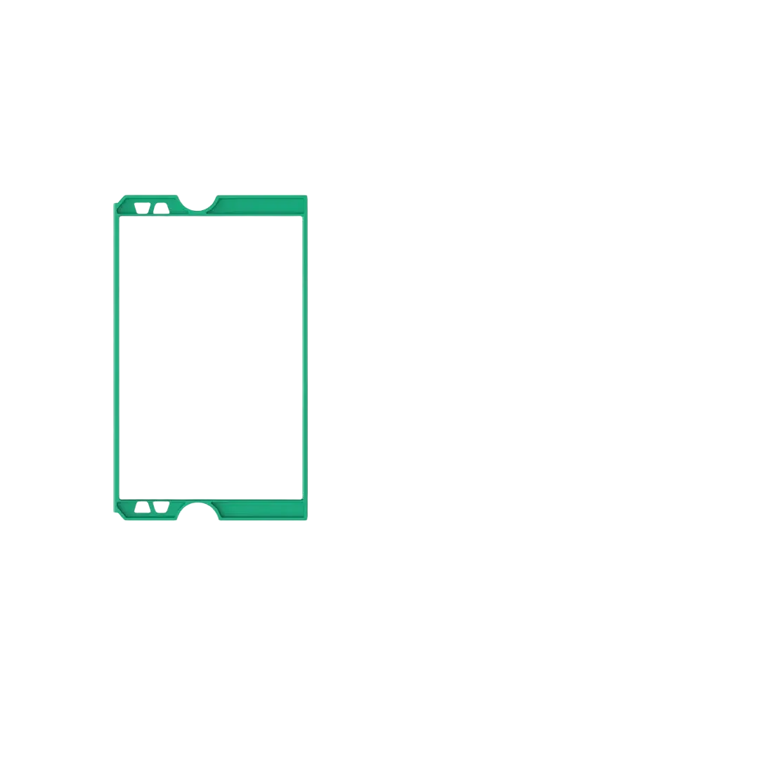 Rog ally green tempered glass screen protector with precise cutouts for camera and sensors film tool accessories
