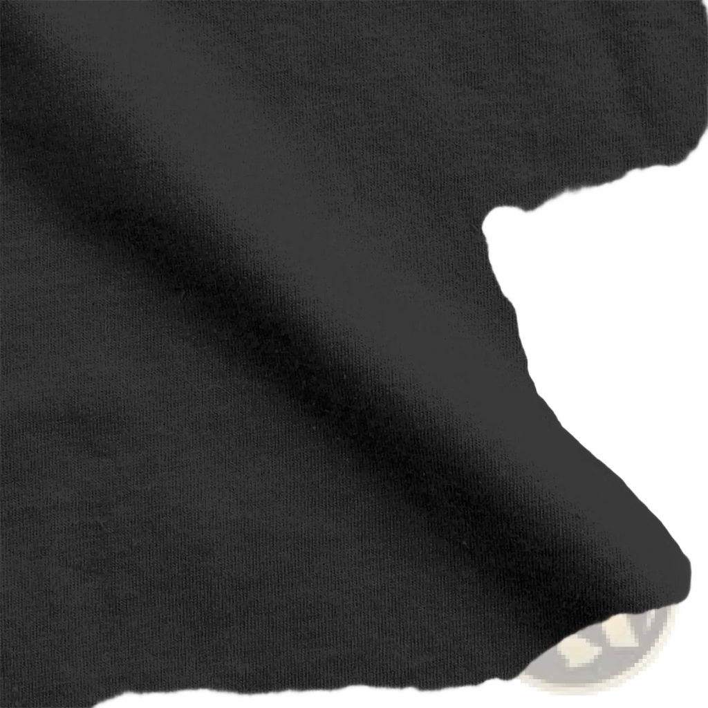 Black textured fabric with subtle diagonal gradient on The Rookie tv show men cotton t shirt primary material and design