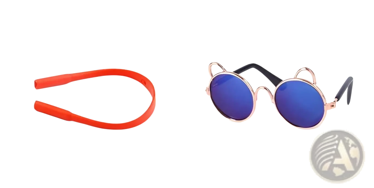 Rose gold cat ear sunglasses with blue mirrored lenses and metal rims designed for stylish sun protection