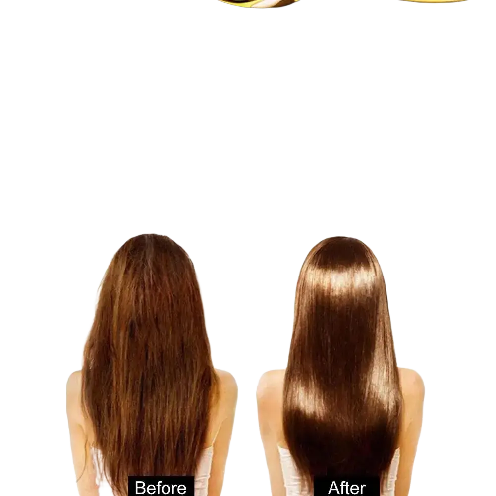 Rose oil capsules nourishing hair treatment with essential oils for smooth, moisturized, frizzy brown hair repair
