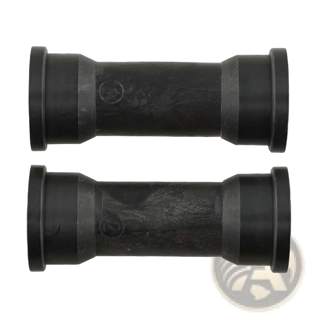 Black rubber bicycle hub bearings shown from the back side for rowing machine bearing pulley with high load capacity