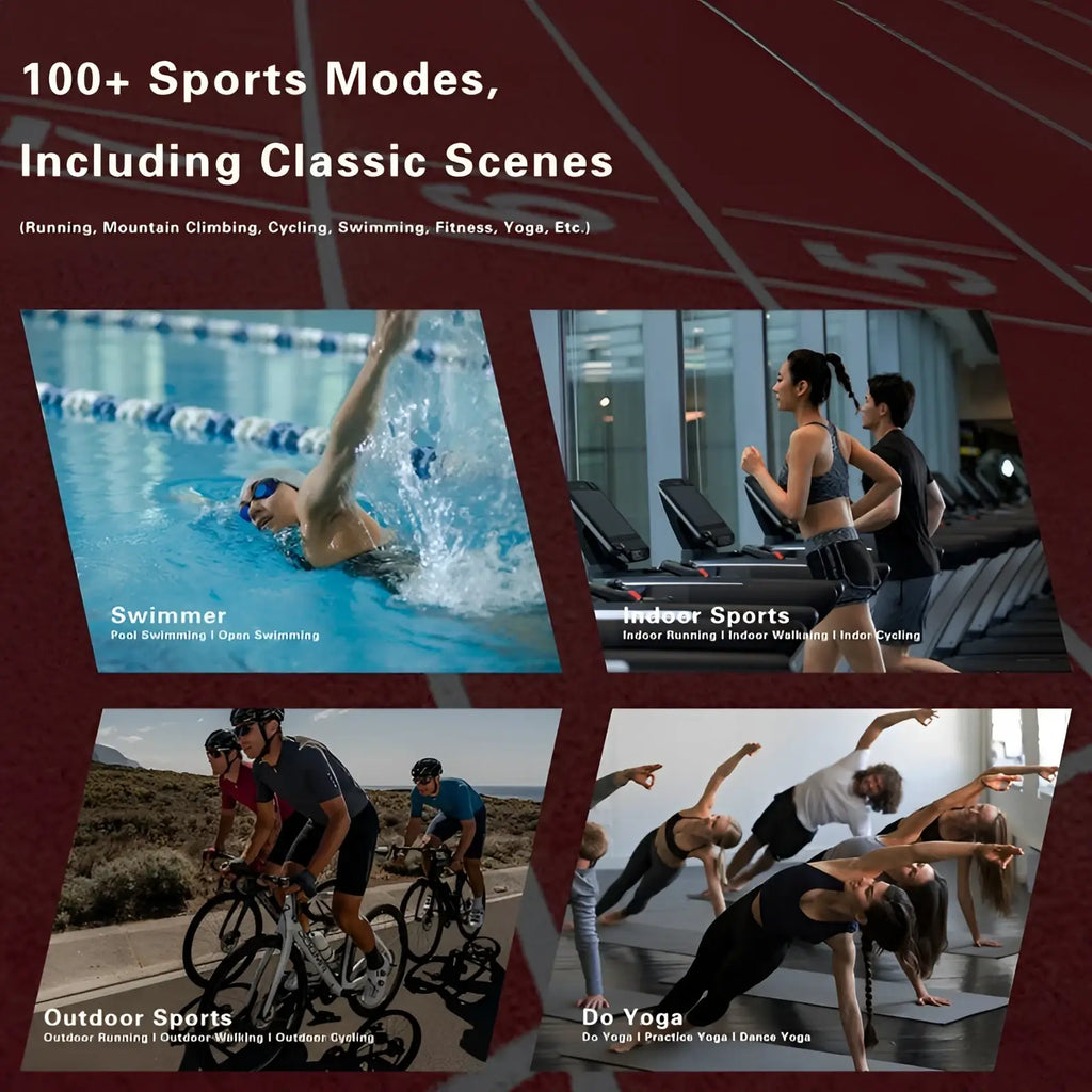 Senbono V19 waterproof business and fitness smartwatch in black with a sleek design and multiple sports modes