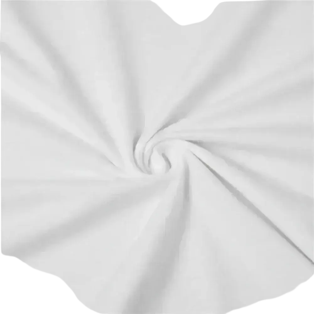 White short sleeve round neck casual fashion t-shirt for women made of soft textured smooth stretchy fabric