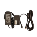 Black plastic signal fire fusion splicer power adapter jsl1304000 with 12v 8a dc output and coiled cables