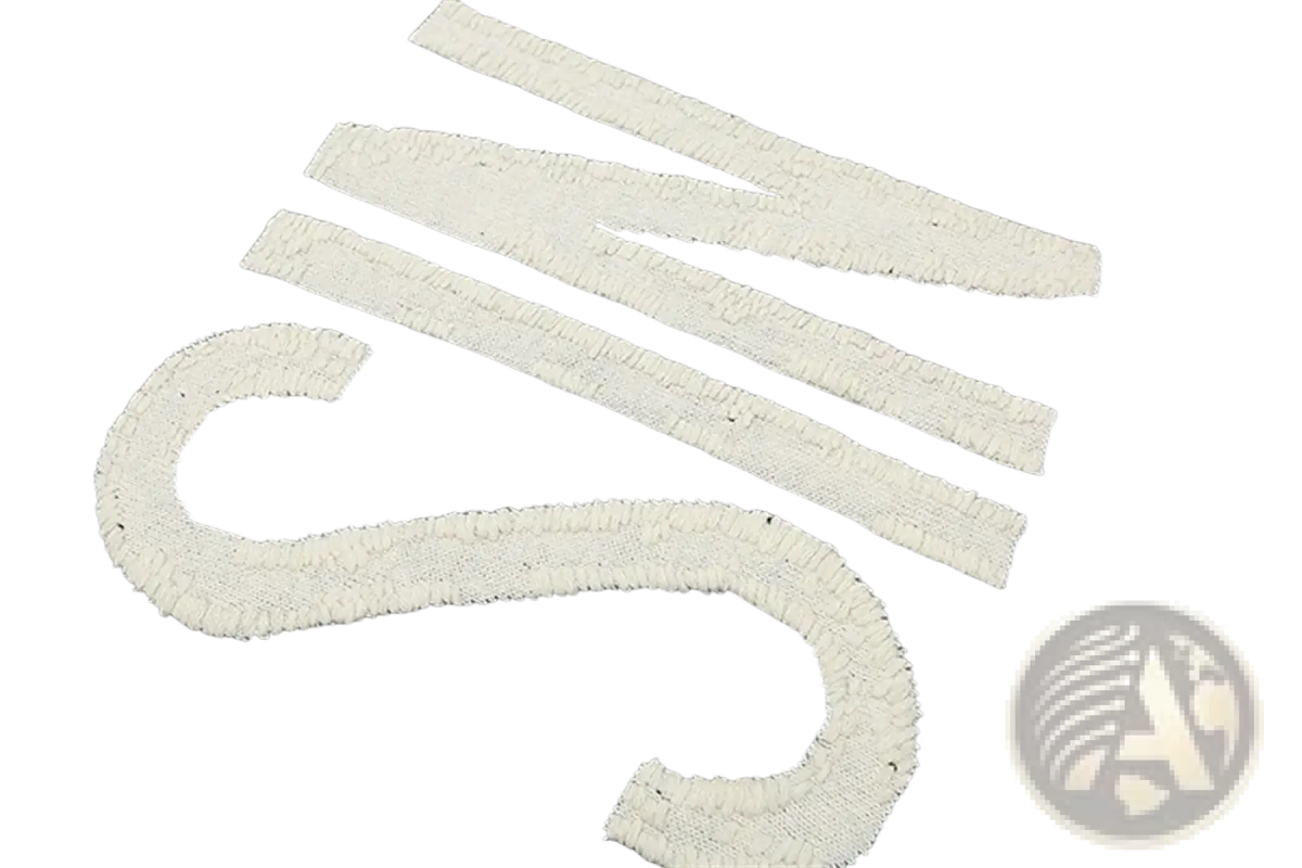 Black oversized knit sweater featuring bold off-white sin lettering with textured frayed edges on front