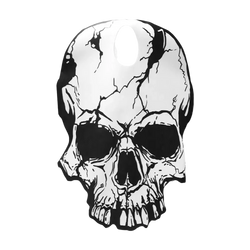 Black and white cracked skull design sticker for skull costume party cosplay outfit accessory