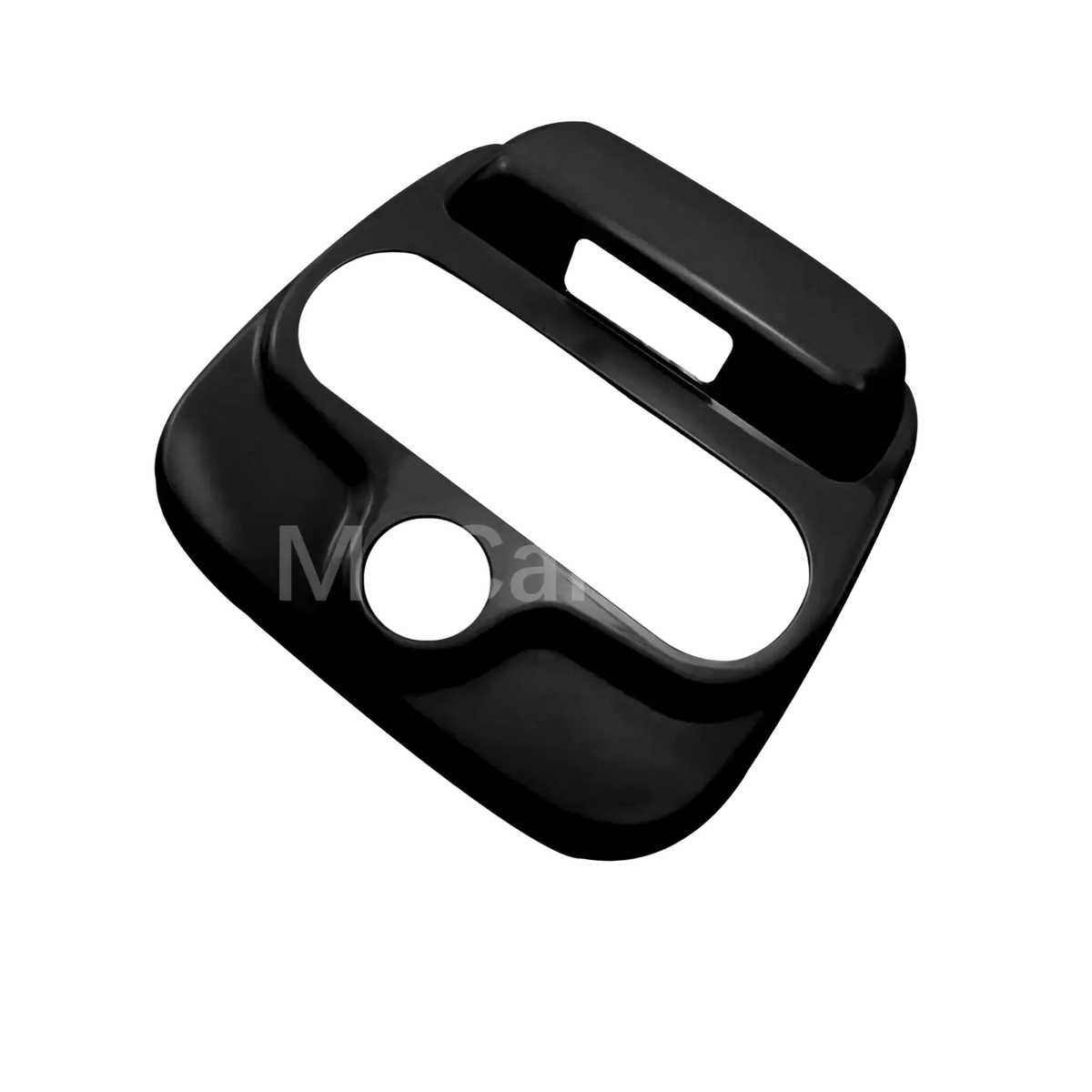 Black glossy plastic dashboard trim for smart 453 fortwo interior part in black interior exterior trim kit