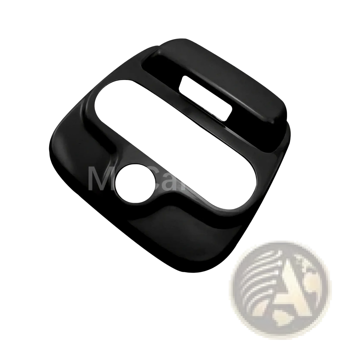 Black glossy plastic dashboard trim for smart 453 fortwo interior part in black interior exterior trim kit