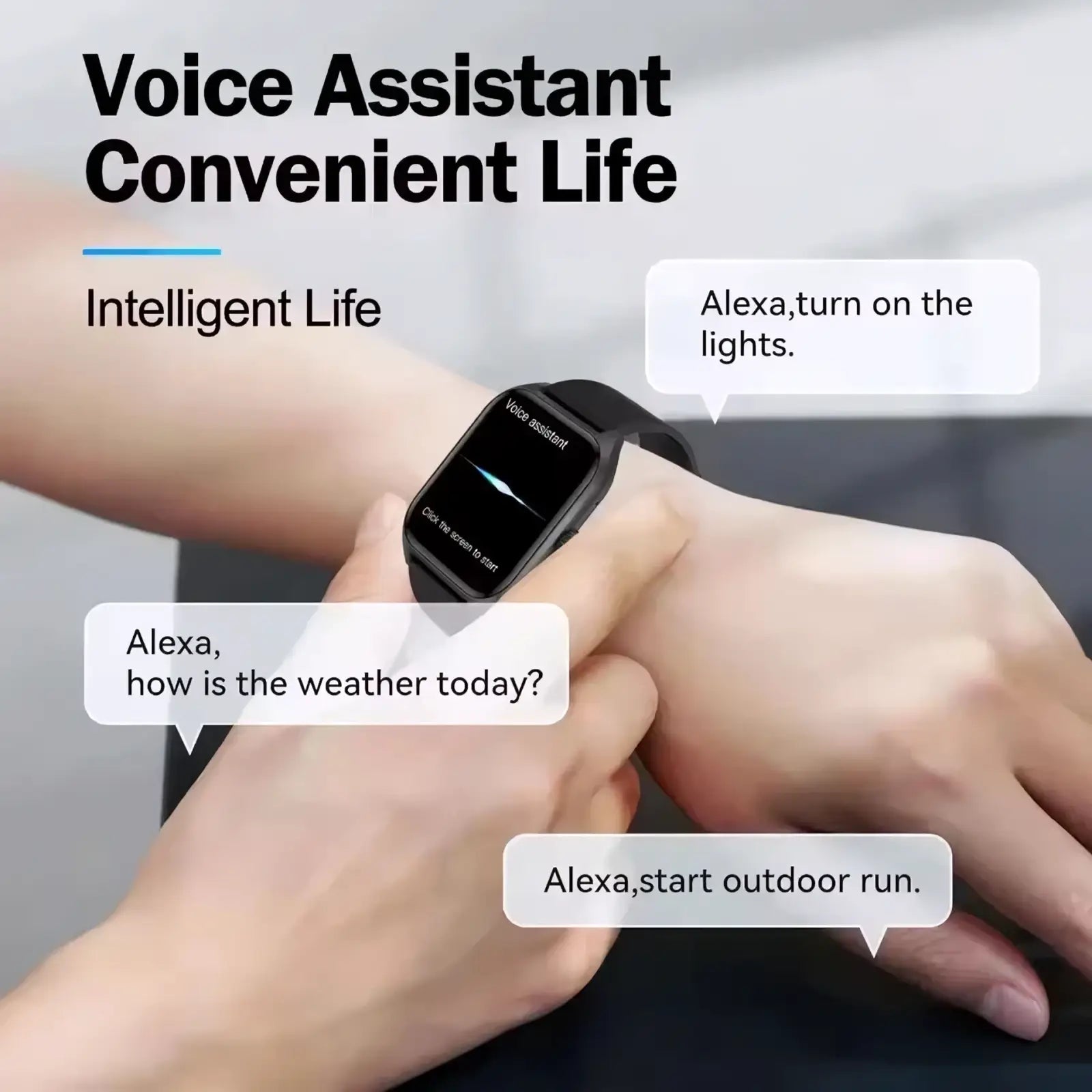 Black smartwatch 2.01 hd fitness tracker with sleek rectangular screen and minimalist band design for bluetooth calls