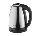Black and stainless steel electric kettle with sleek modern design stainless steel electric kettle 2l 1500w