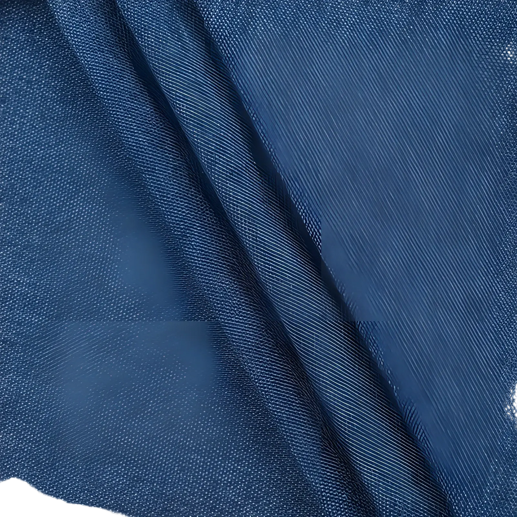 Blue denim fabric with a textured woven pattern for sweetheart neckline denim corset mini dress material close-up