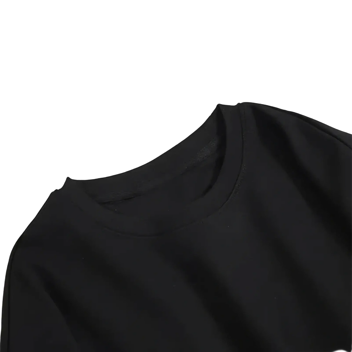 Black crew-neck tactical angel graphic t-shirt made of 100 percent cotton with a soft comfortable fit