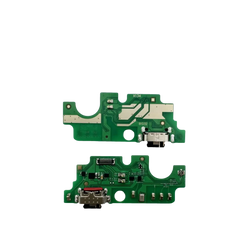 Green circuit board with usb-c charging port and components for tcl 20b 6159k usb charging port flex cable