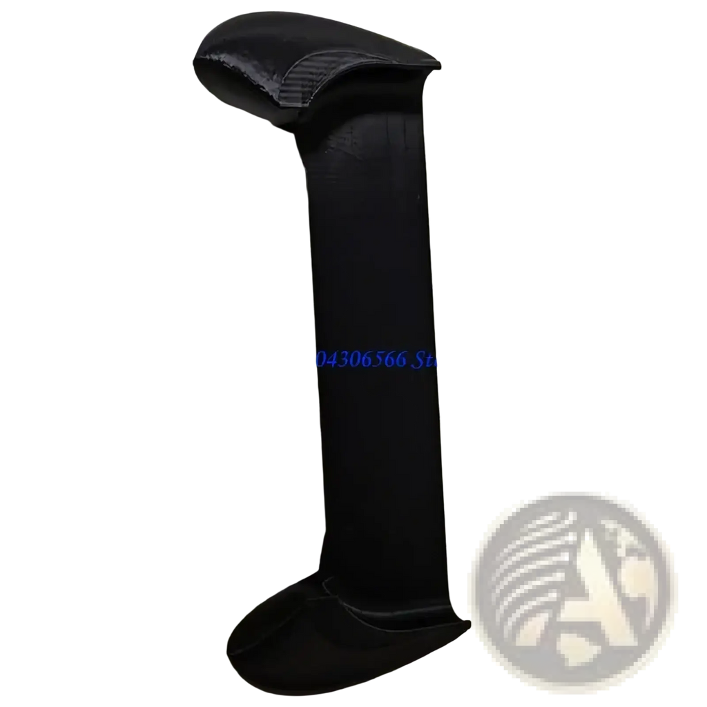Trimui smart ergonomic gaming grip handle with black carbon fiber car door handle trim cover detail