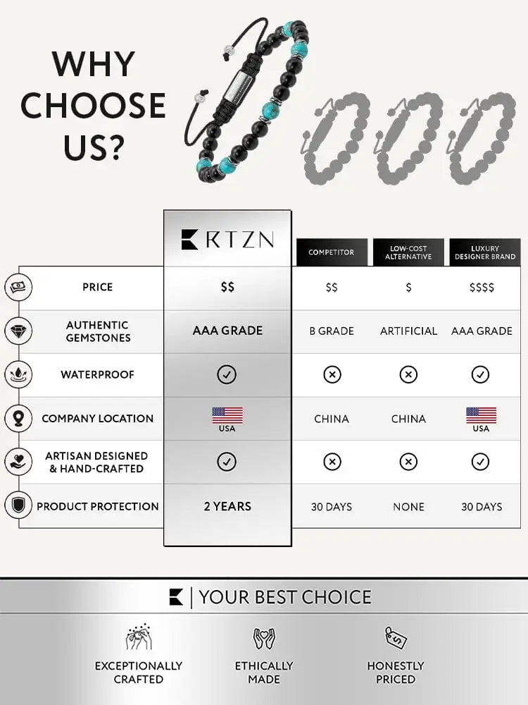 Black and teal beaded navajo turquoise and black onyx adjustable bracelet with aaa-grade gemstones and silver-toned clasp