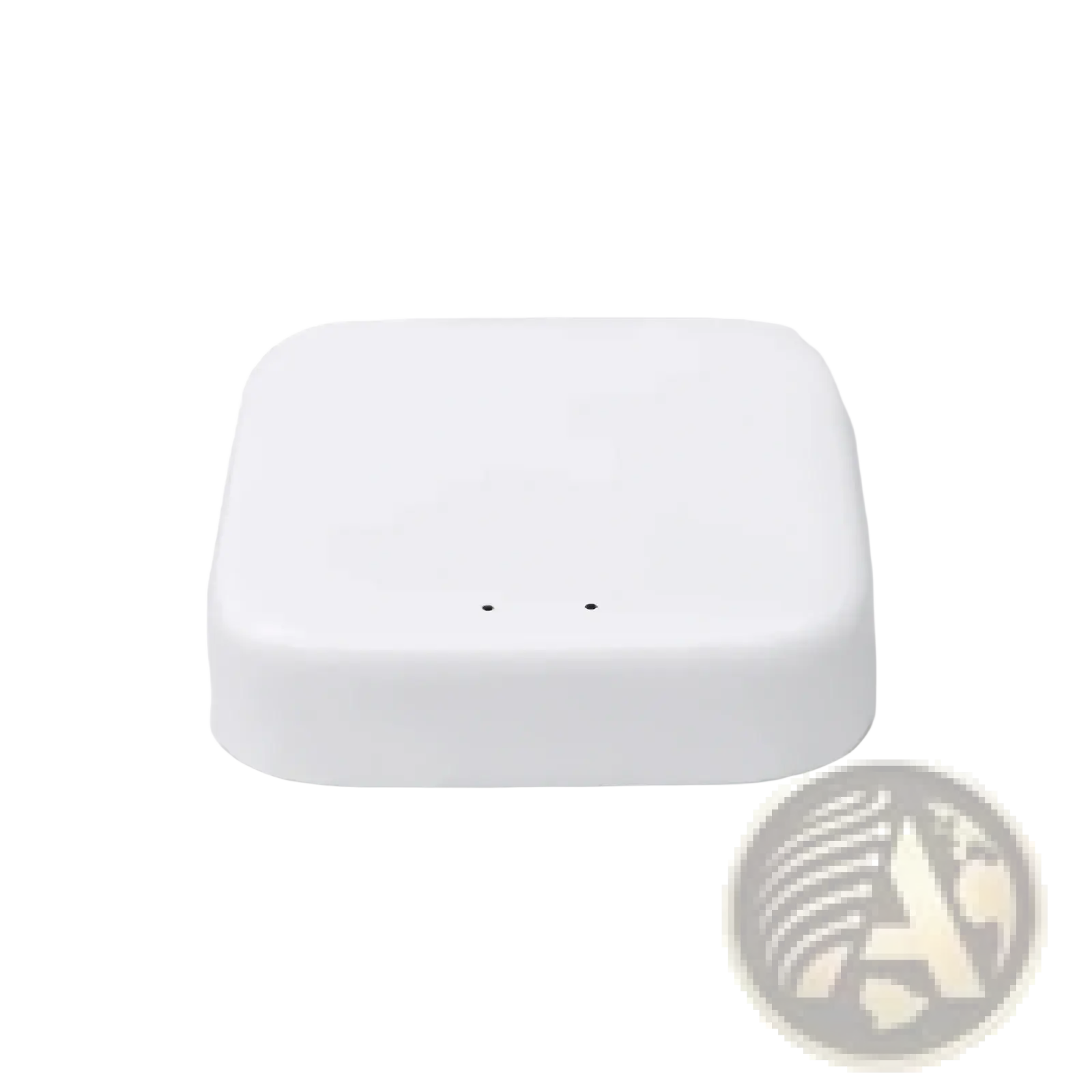 Tuya zigbee bluetooth smart gateway hub is a white rectangular multi mode device with zigbee and bluetooth connectivity logos