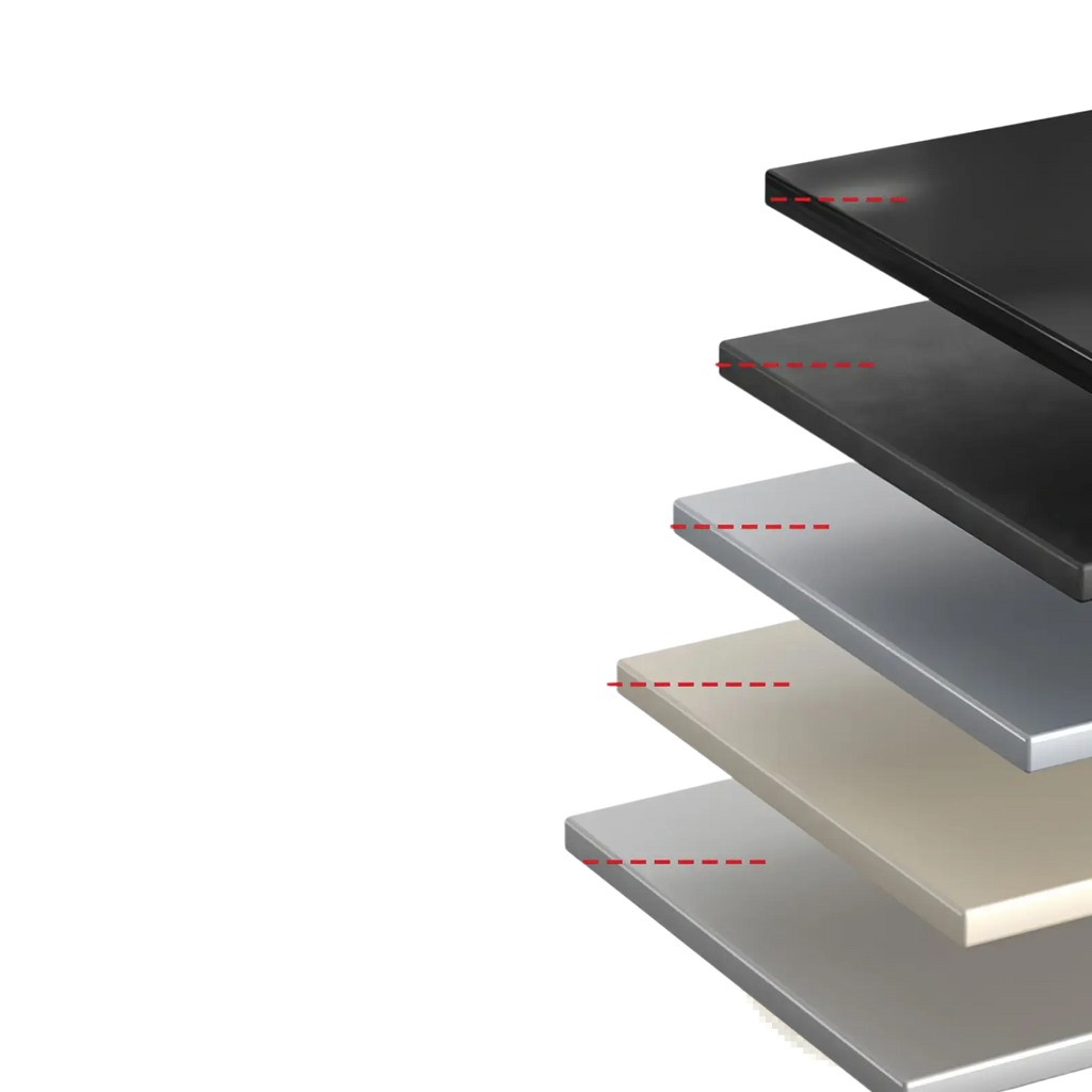 Premium carbon steel under sink organizer 2 tier pull out storage shelf with black reinforced layer and anti-rust coating