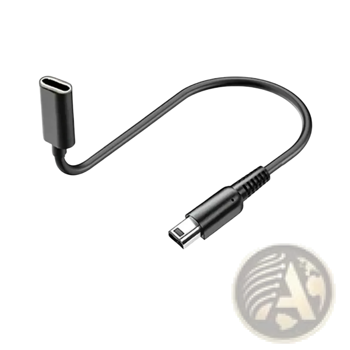 Black type-c to Nintendo dsi 3ds xl adapter cable for USB c charger cable for Nintendo 3ds dsi 2ds xl devices