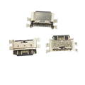 Silver usb c charging port connectors for xiaomi mi 6x a2 with metallic housing and gold plated contacts